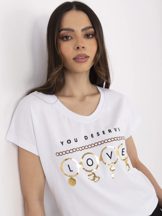 White Short Sleeve T-Shirt