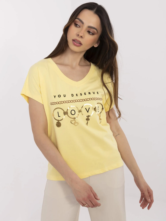 Yellow Short Sleeve T-Shirt