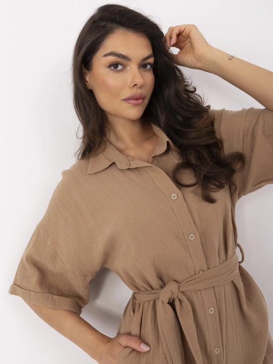 Camel Color Jumpsuit