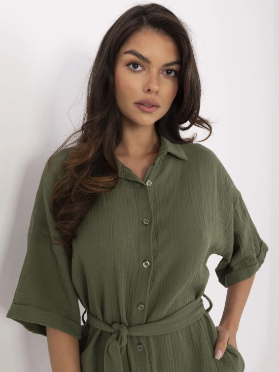 Khaki Jumpsuit