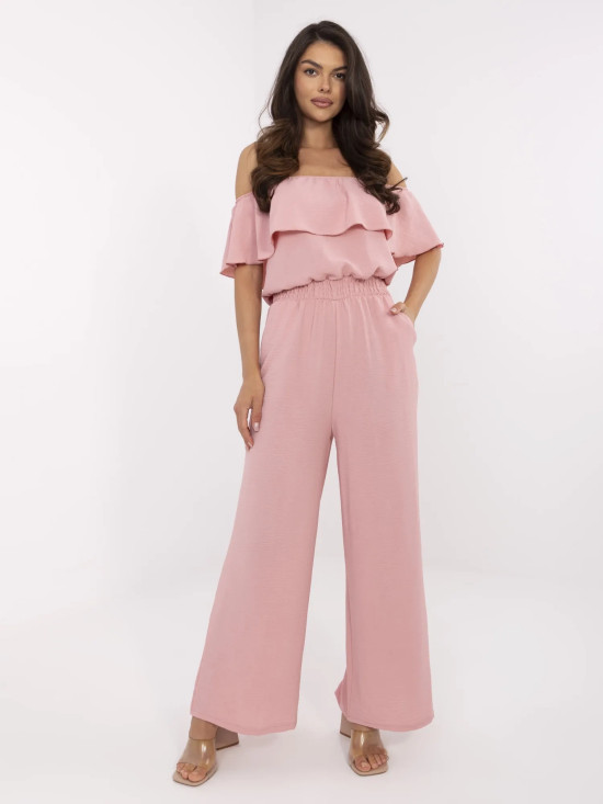 Dark Pink Jumpsuit