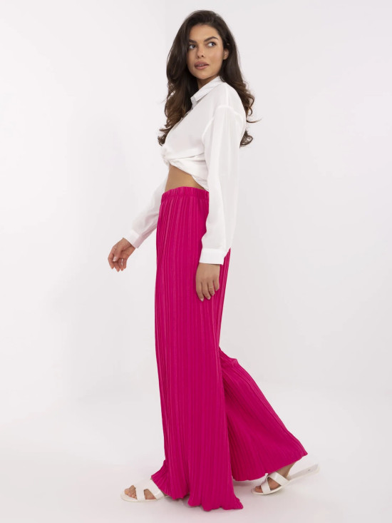 Pink Wide Leg Pants
