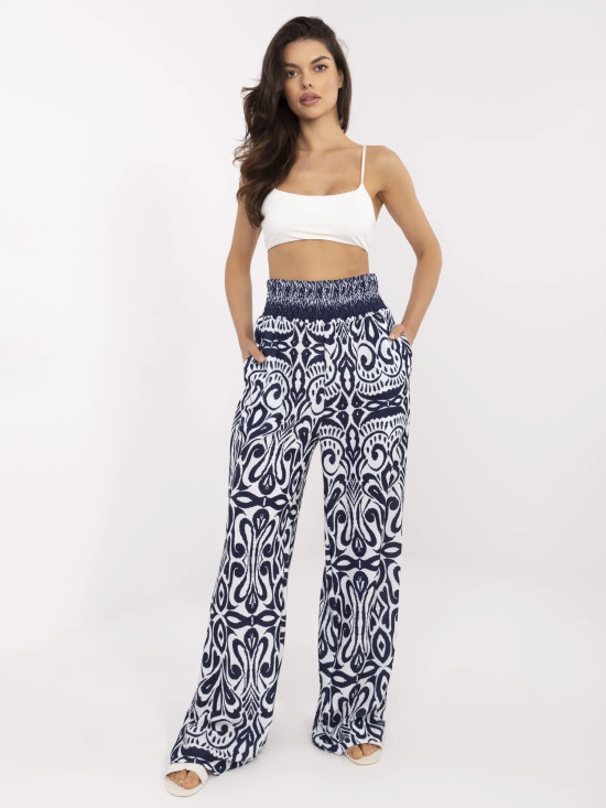 Stylish Wide-Leg Pants with High Waist
