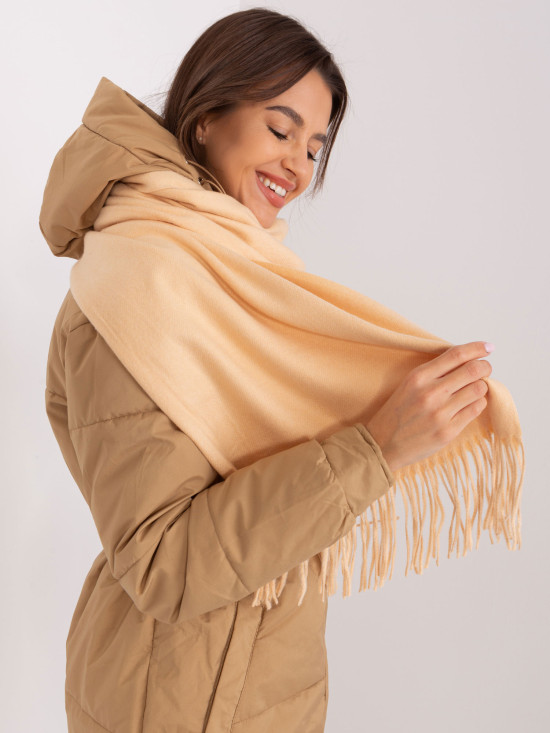 Beige Smooth Women's Scarf