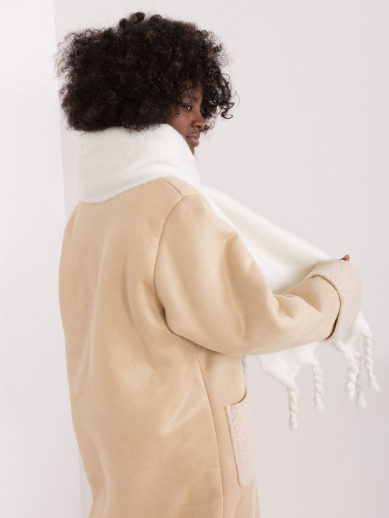 White Polyester Scarf