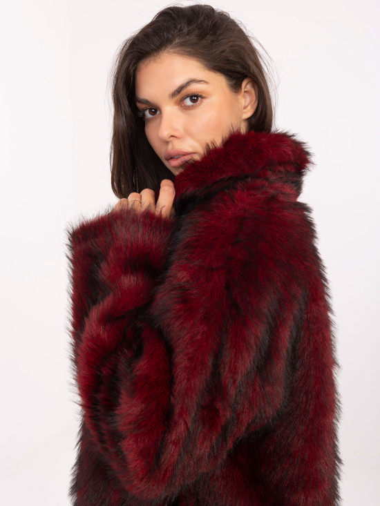 Elegant Bordeaux Winter Jacket