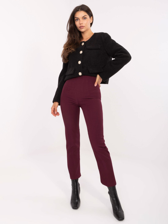 Elegant Bordeaux Pants