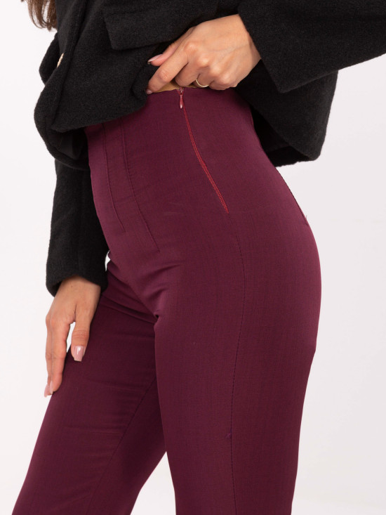 Elegant Bordeaux Pants