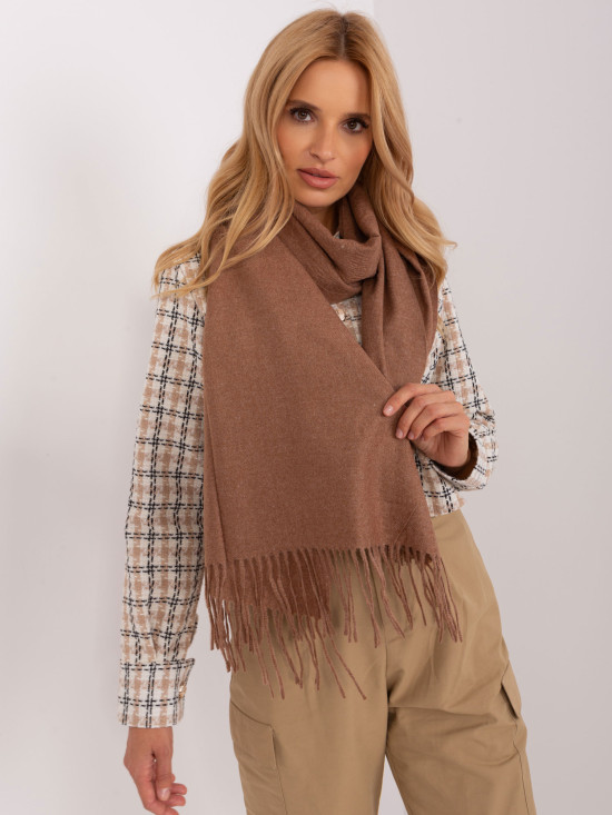 Brown Knitted Scarf
