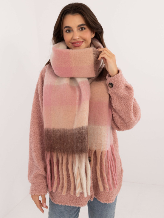 Elegant Scarf in Dark Pink