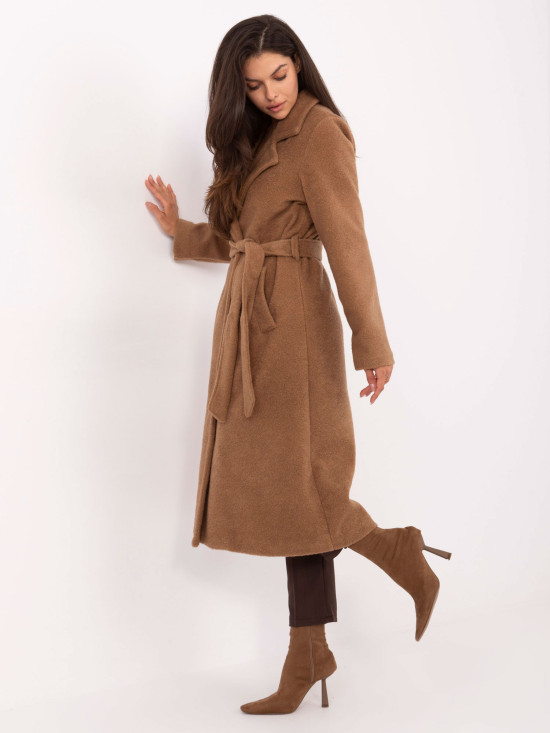 Transitional Coat in Camel Color