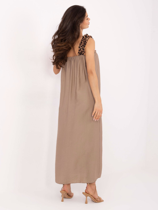 Maxi Dress in Beige