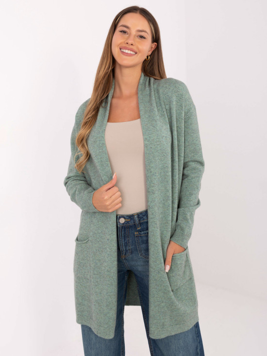 Mint Cardigan with Pockets