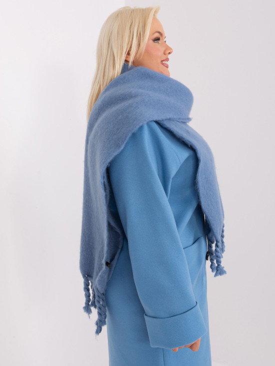 Elegant Dark Blue Scarf