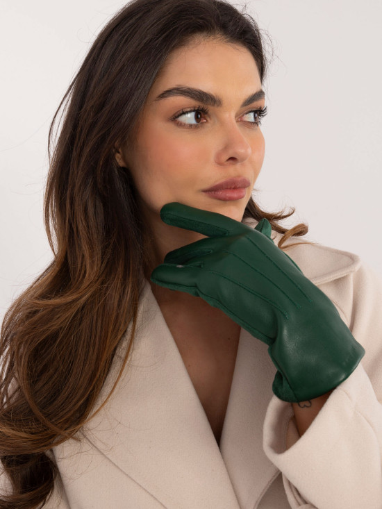 Women's Dark Green Insulated Gloves