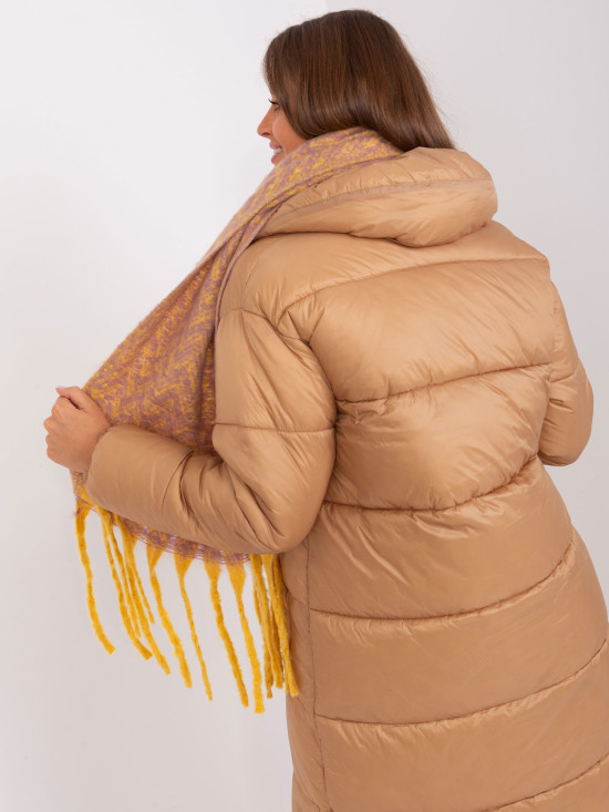 Winter Scarf in Geometric Pattern