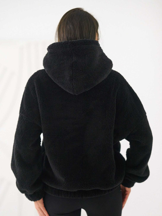 Black hoodie with pocket