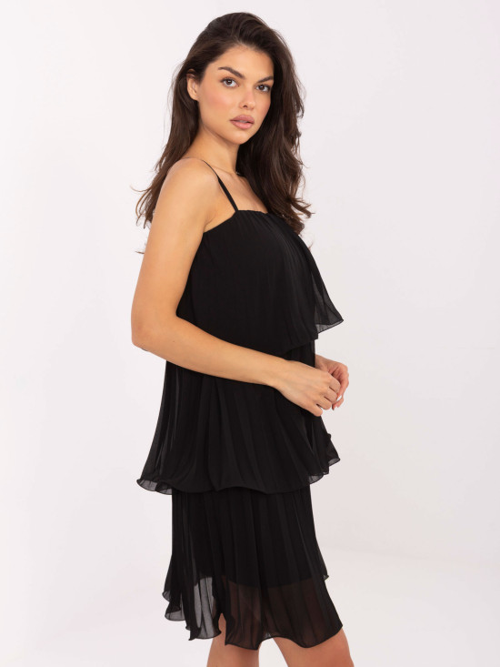 Elegant Black Cocktail Dress