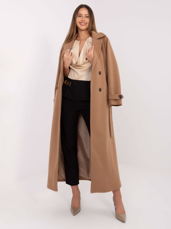 Elegant black cigarette trousers with high waist and chain detail