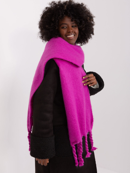 Purple Scarf Made of Quality Polyester