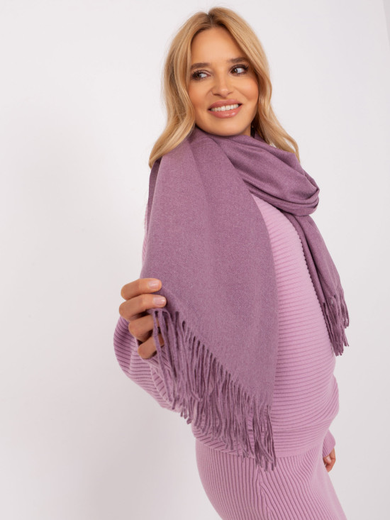 Purple Wide Scarf