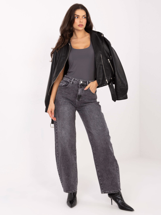 Graphite sleeveless smooth top