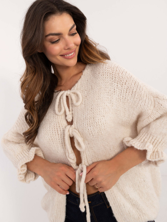 Stylish Light Beige Sweater