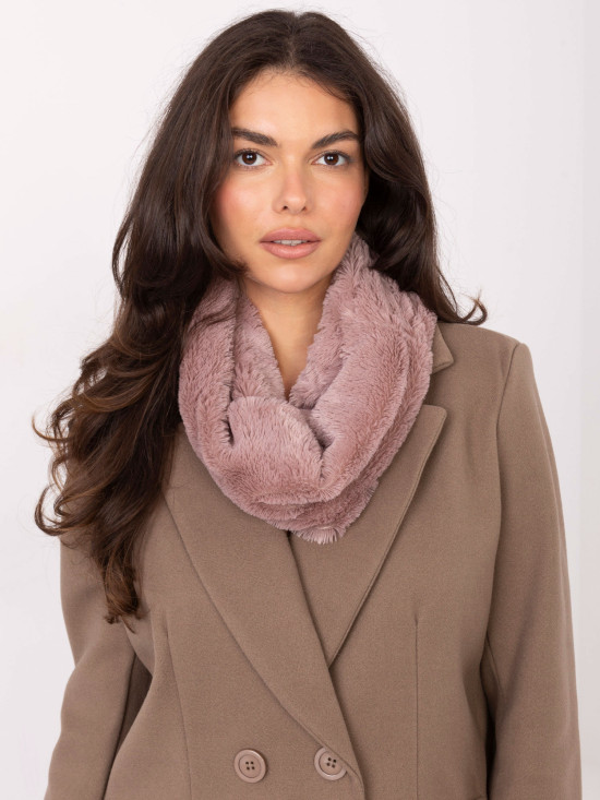 Women's Light Purple Smooth Tube Scarf