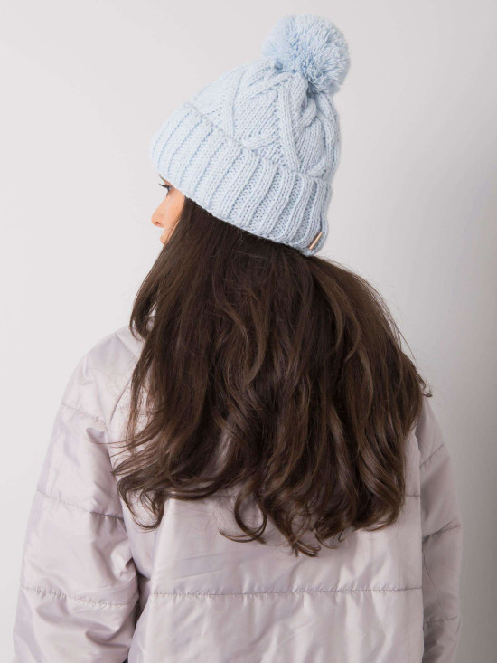 Light Blue Insulated Winter Hat