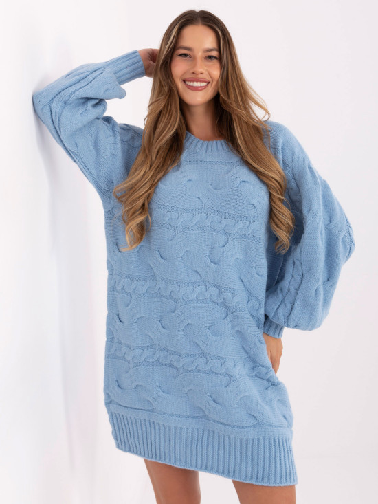 Oversize Sweater in Light Blue