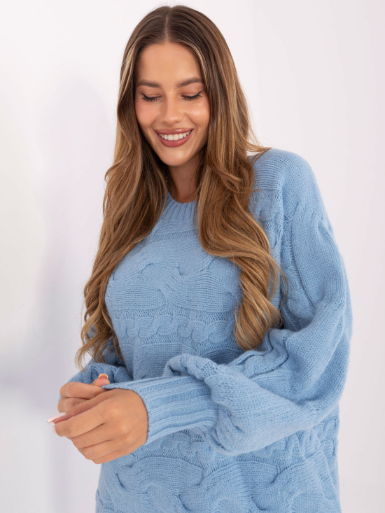 Oversize Sweater in Light Blue