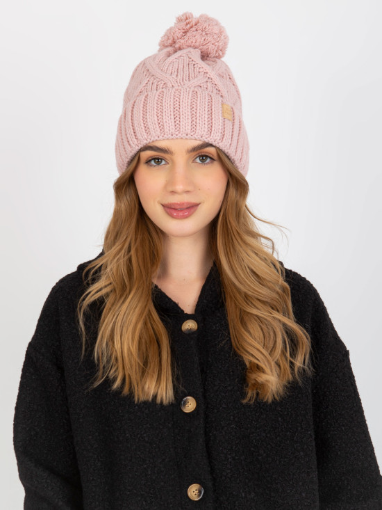 Smooth Pink Beanie