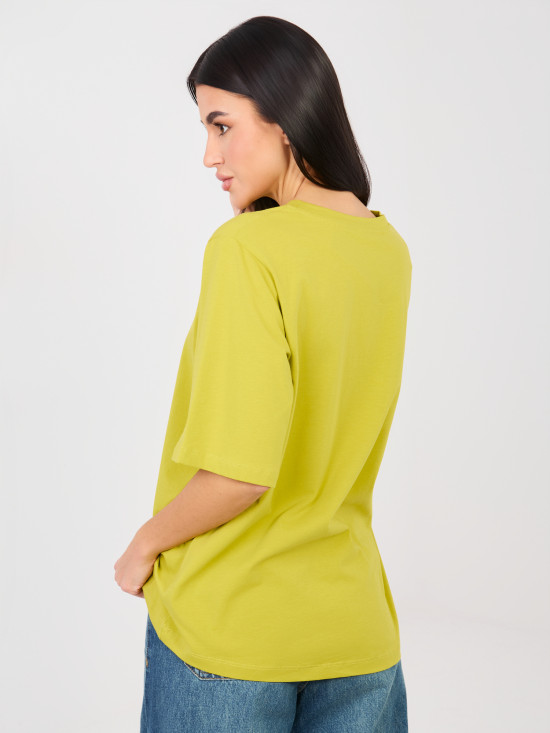 Lime green short sleeve t-shirt