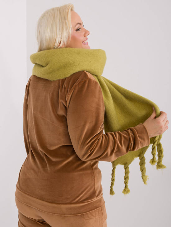 Elegant Olive Scarf