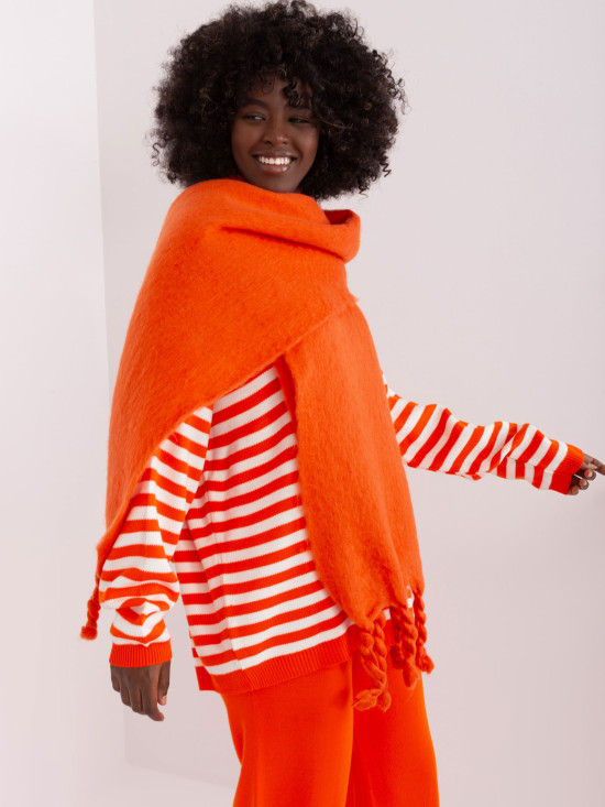 Elegant Orange Scarf