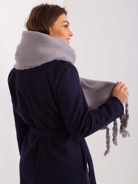 Elegant Gray Scarf