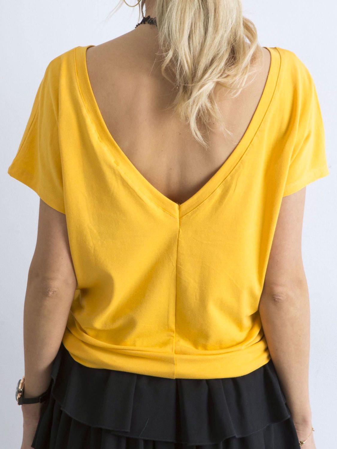 Dark Yellow Women's T-Shirt Fire