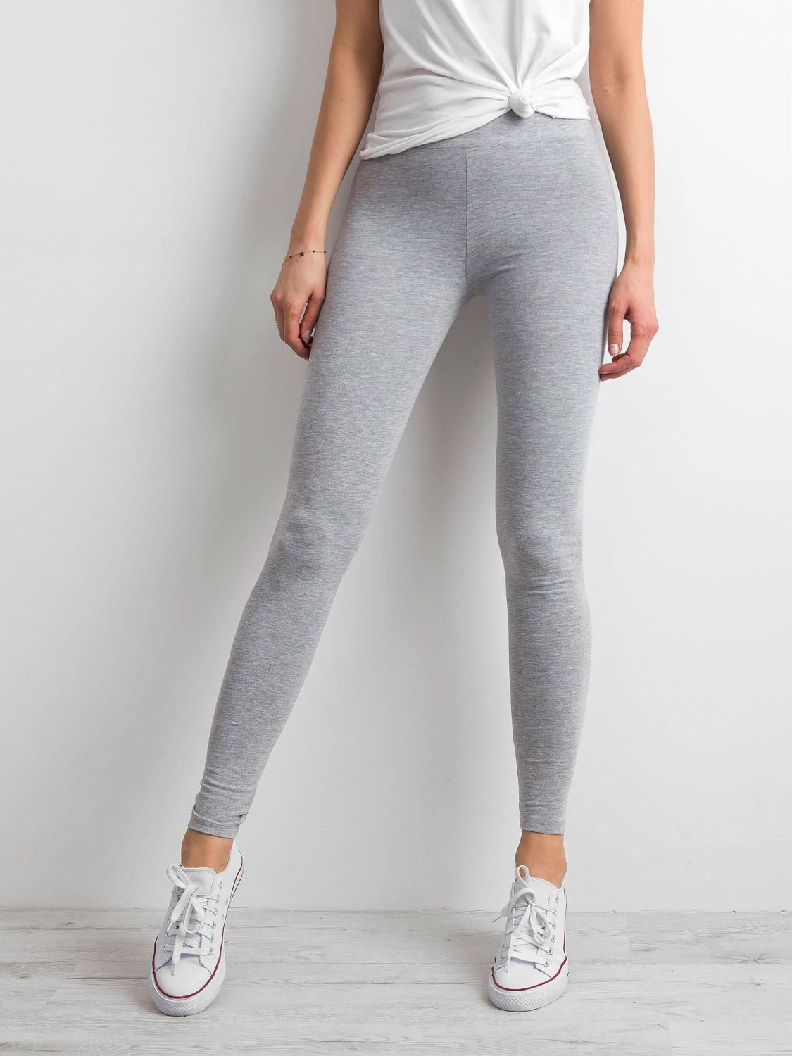 Gray Basic Leggings