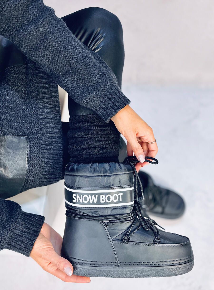 Low snow shoes royal black