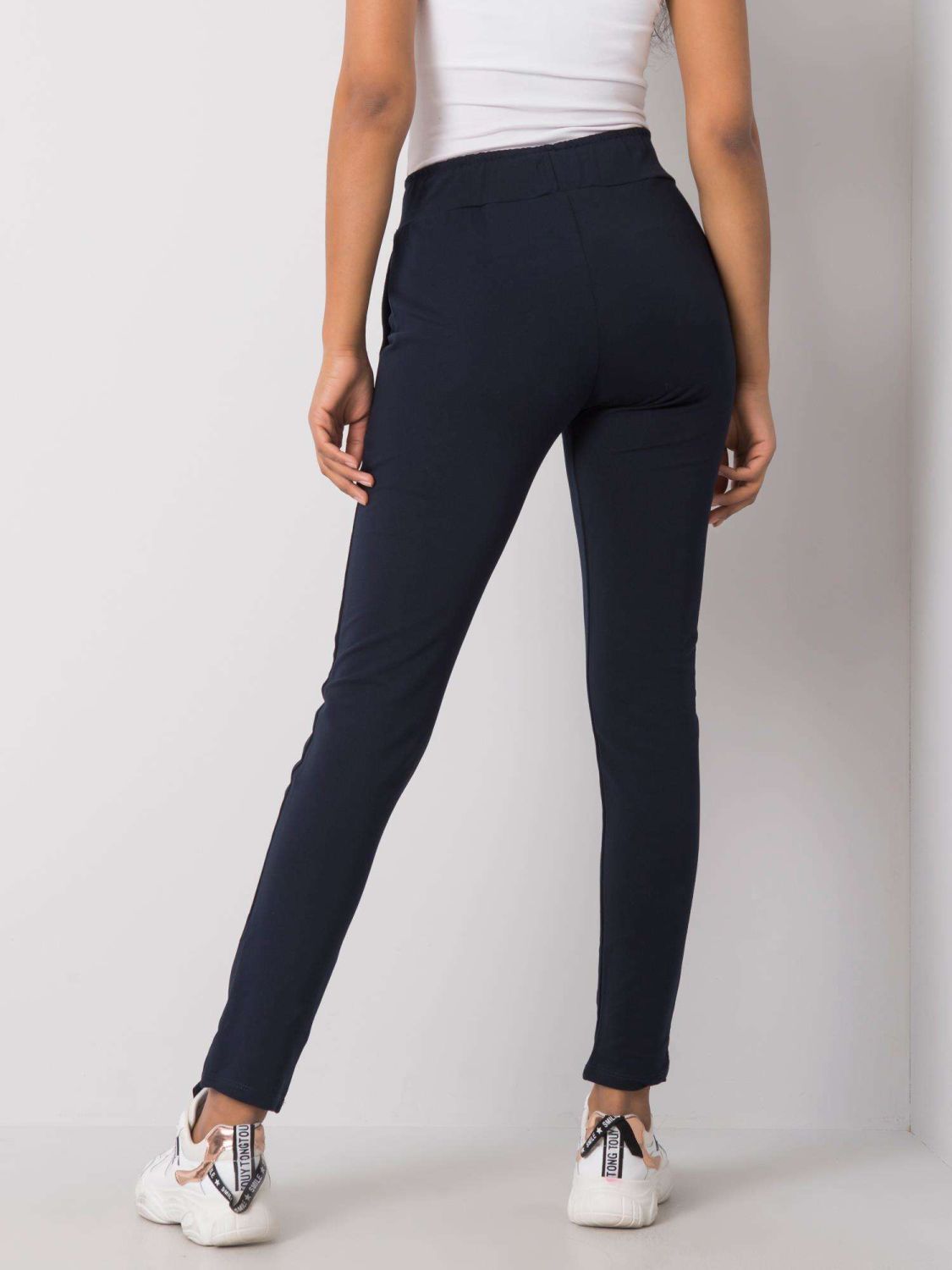 Navy Blue Sweatpants with Application