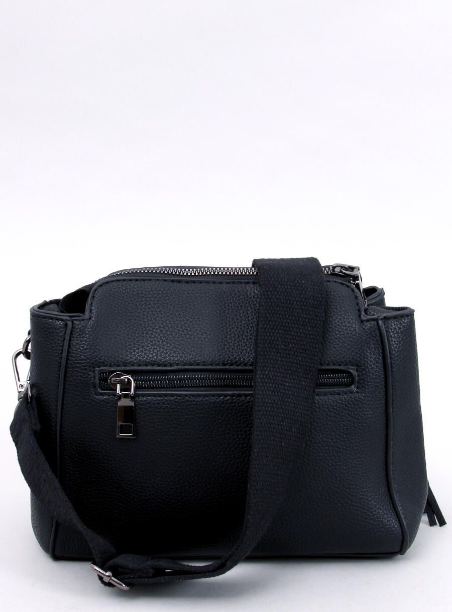 Women's bag with tassels black
