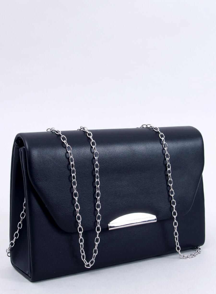 Black small leather handbag