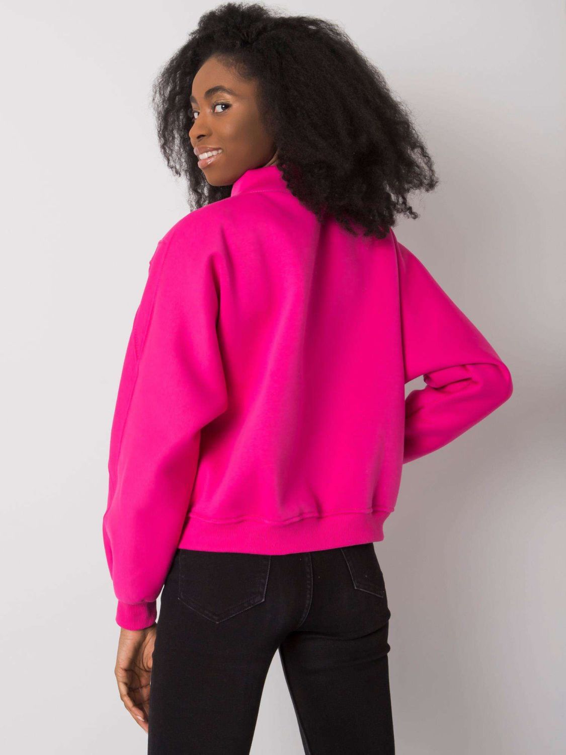 Pink Long Sleeve Hoodie