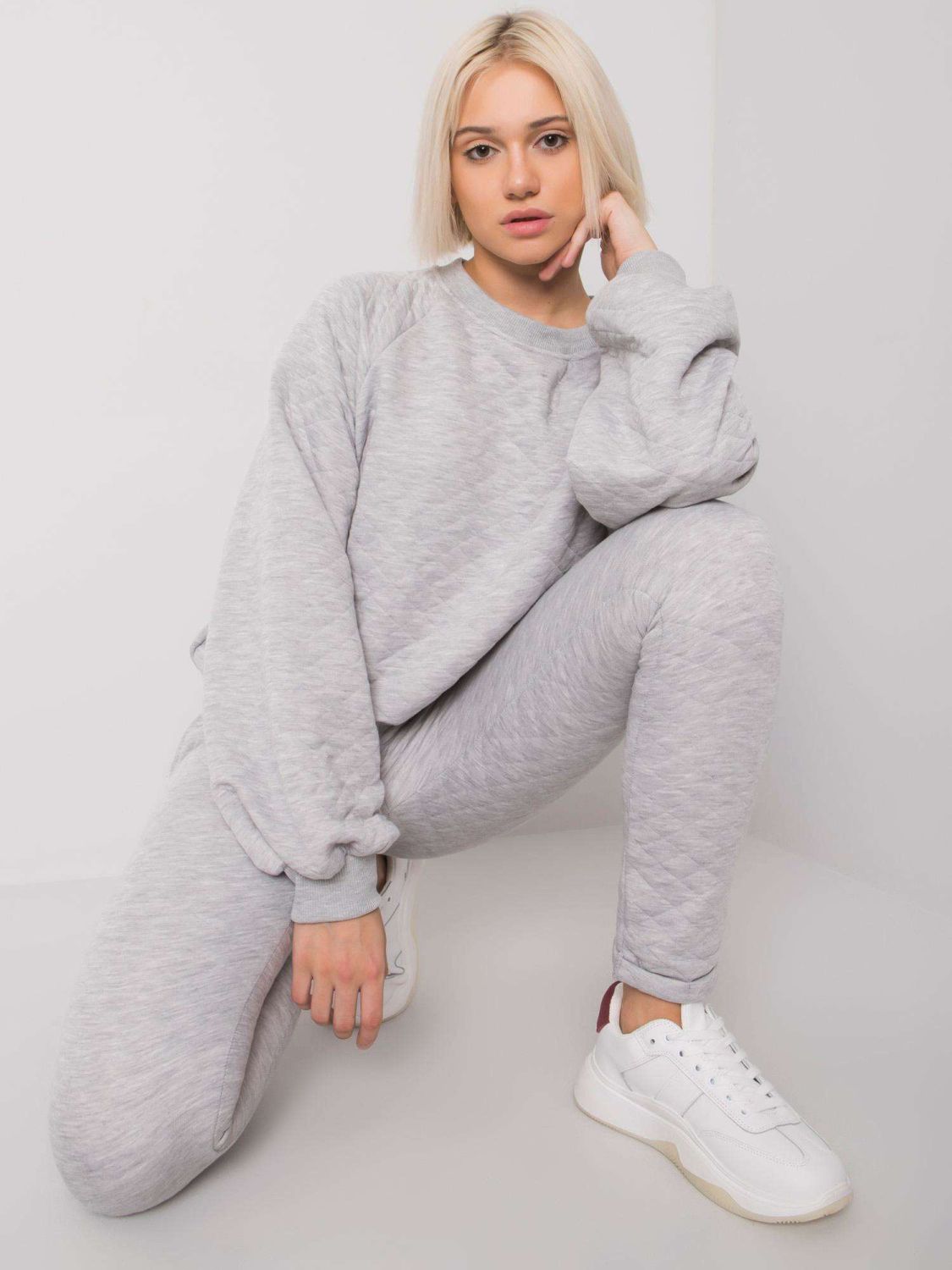 Stylish Women's Set in Gray