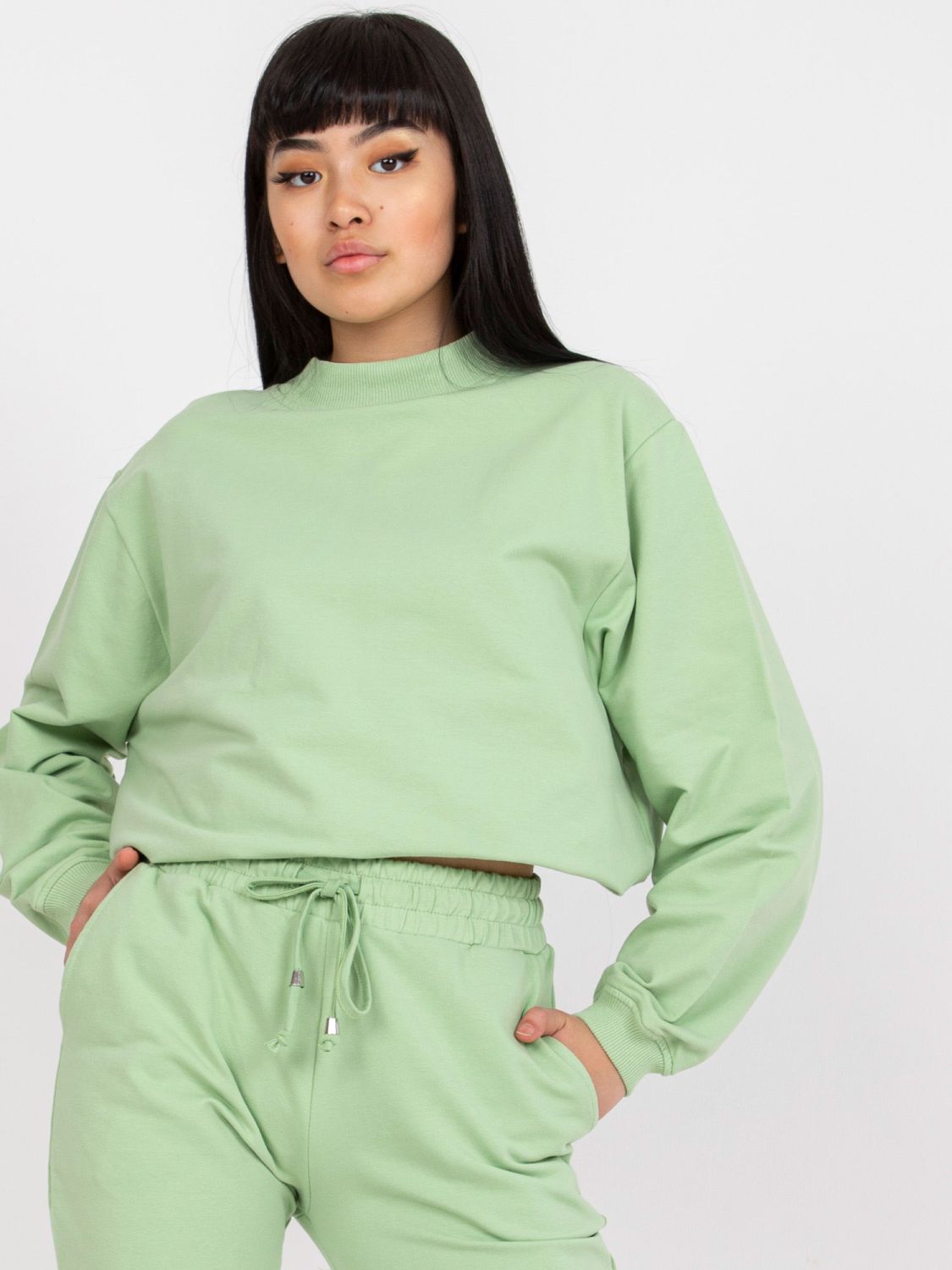Comfortable Jogging Pants in Pistachio Color