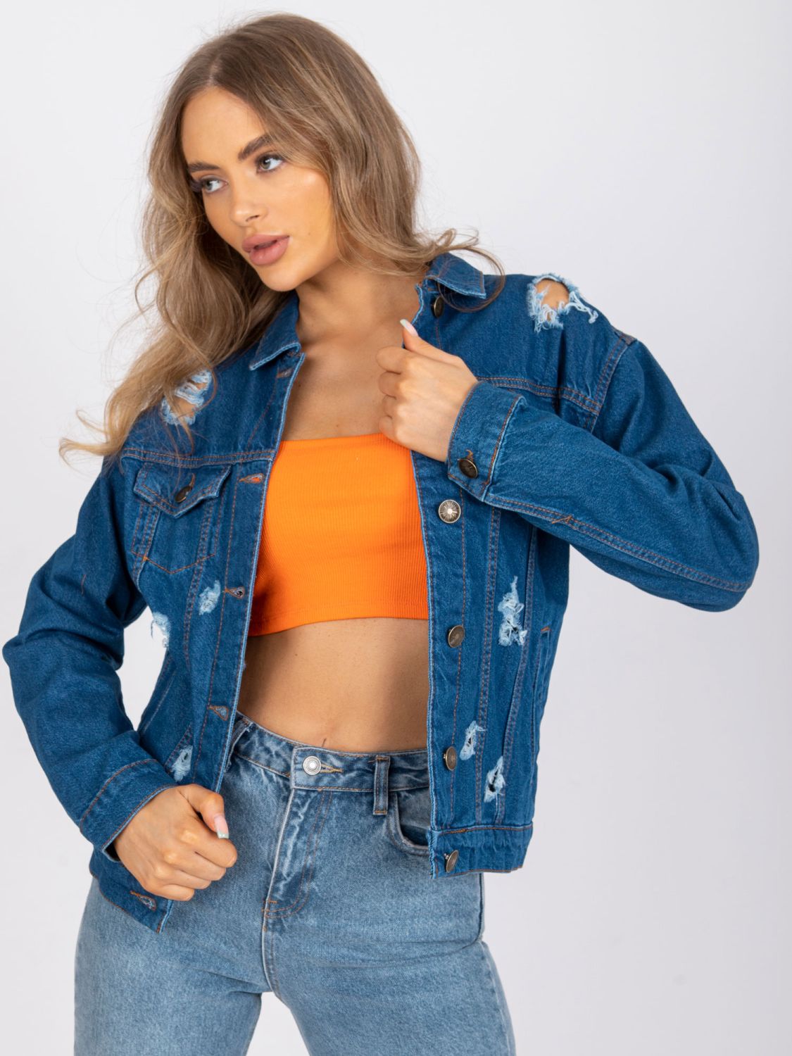 Women's Blue Denim Jacket