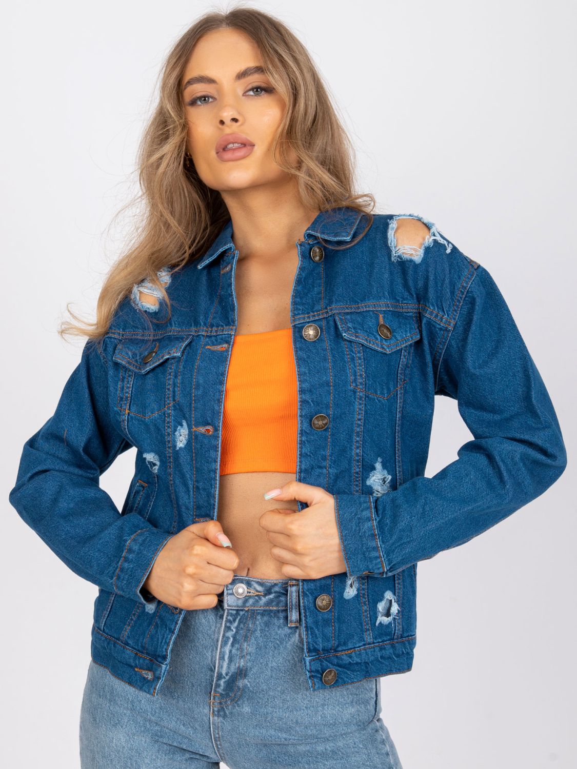 Women's Blue Denim Jacket