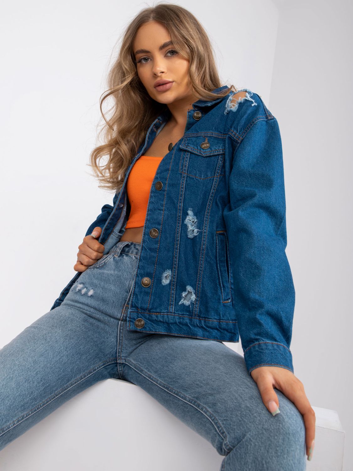 Women's Blue Denim Jacket