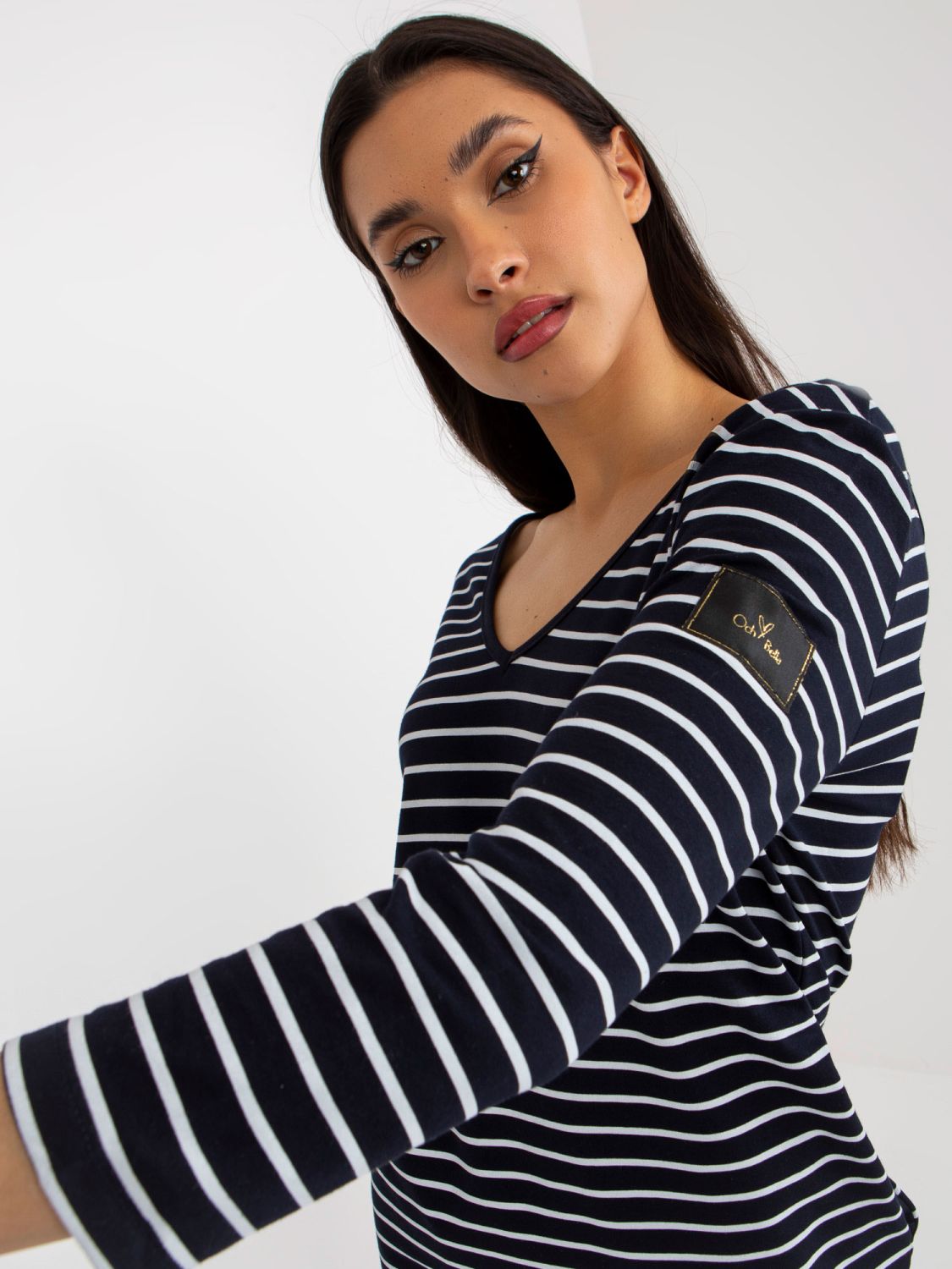 Blue and White Striped Dress OCH BELLA