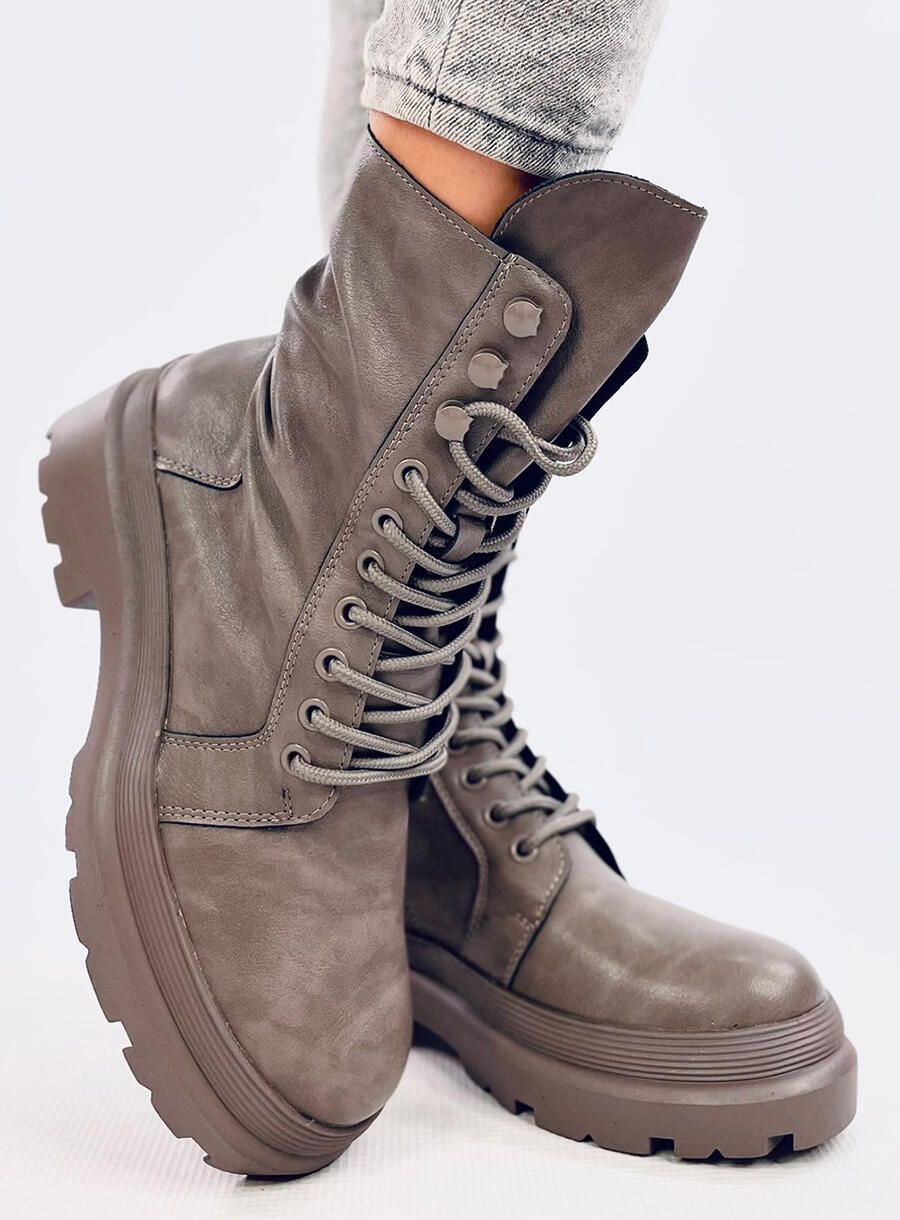 Platform shoes INES grey